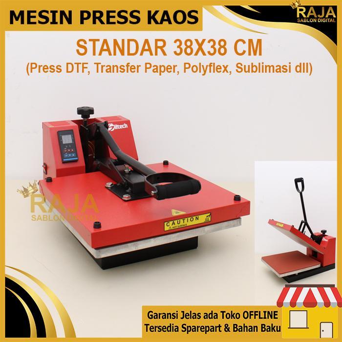 Jual MESIN PRESS KAOS SILTECH UKURAN 38X38 900WAT HEAT PRESS DIGITAL ...
