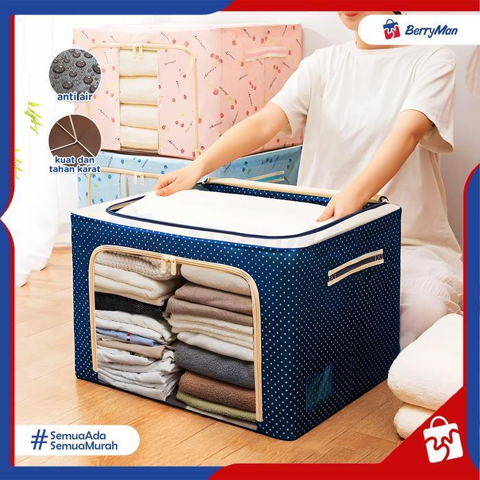 Jual SIAPKIRIM Storage Box Pakaian Lipat Portable Kotak Tempat ...