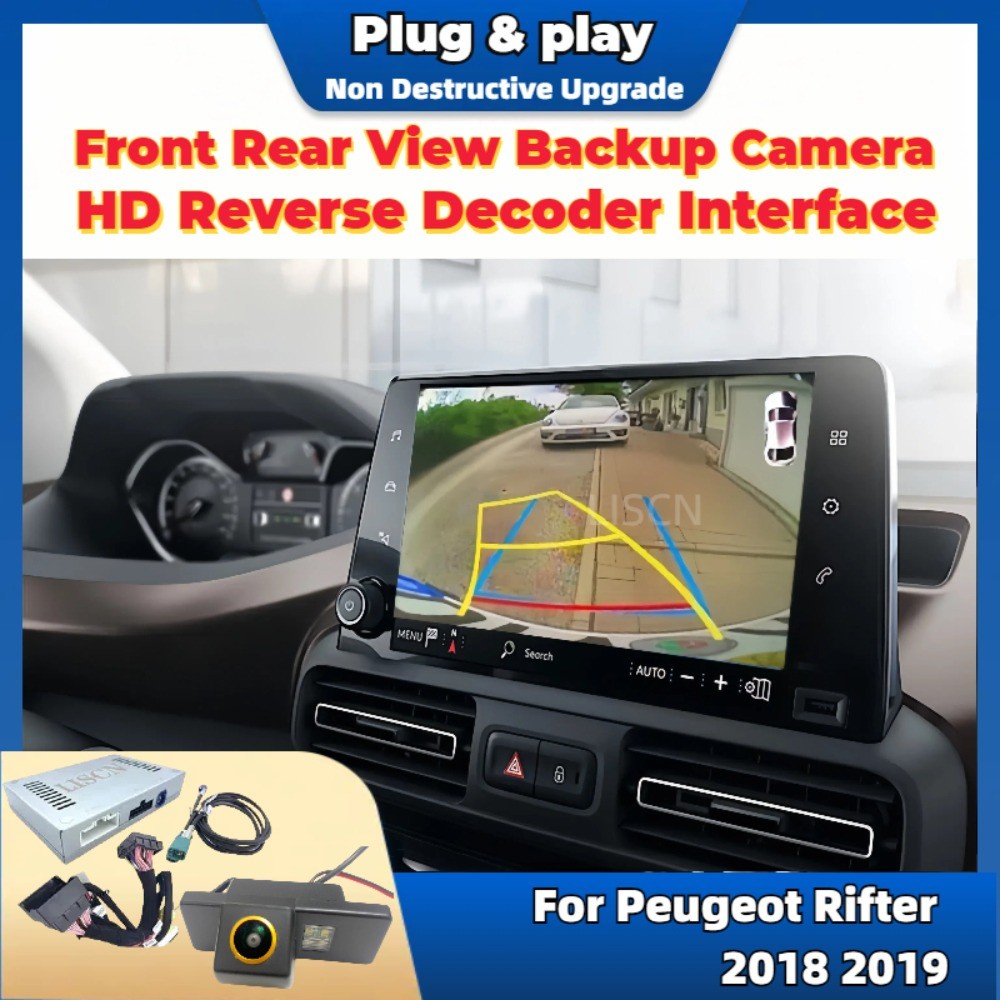Jual Parking Reverse Camera Kit Special For Peugeot Rifter 2018 2019 ...