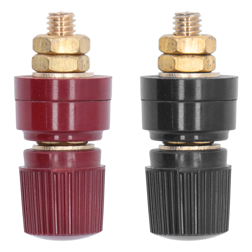 Jual TERBARU 333 Full Brass Terminal M6 Screw Banana Plug Socket ...