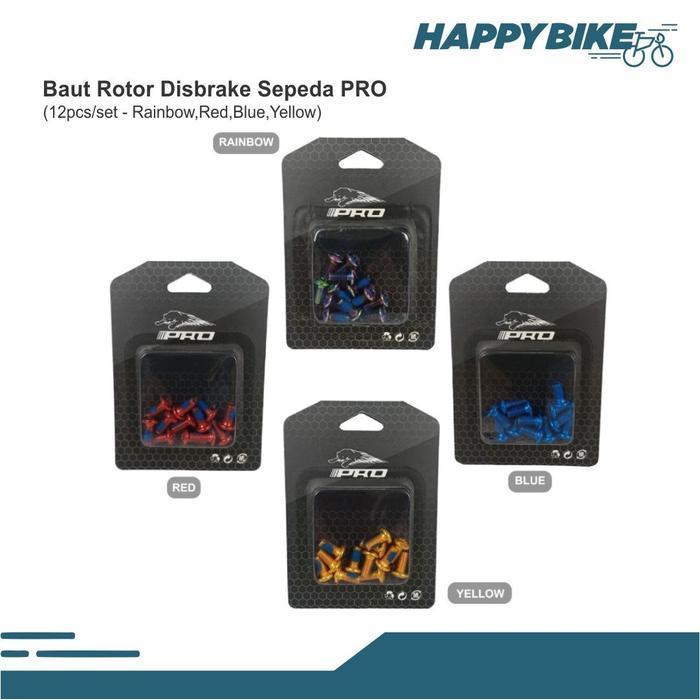 Jual Baut Rotor Discbrake Pro Isi 12Pcs | Shopee Indonesia