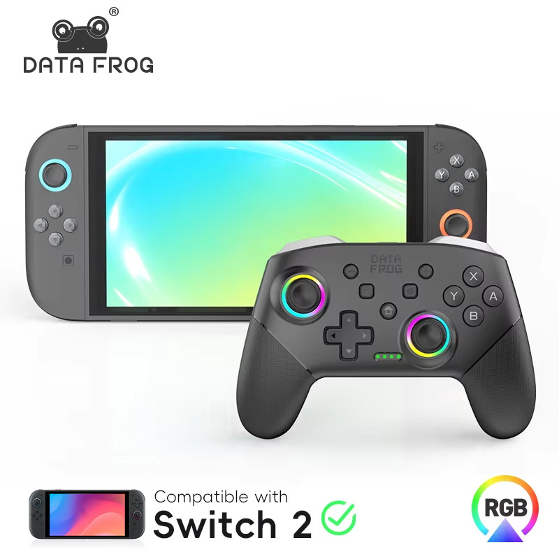 Jual DATA FROG Wireless Pro Controller for Switch 2/Switch OLED/Lite ...