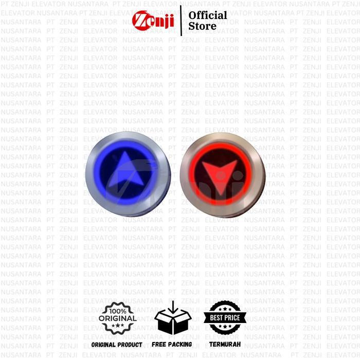 Jual Elevator Touchless Push Button Bulat/Tombol Lift Bulat | Shopee ...