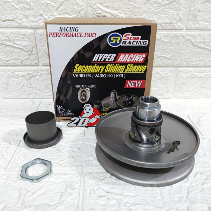 Jual Secondary Sliding Sheave Shave Sum Racing Vario 125 150 | Shopee ...