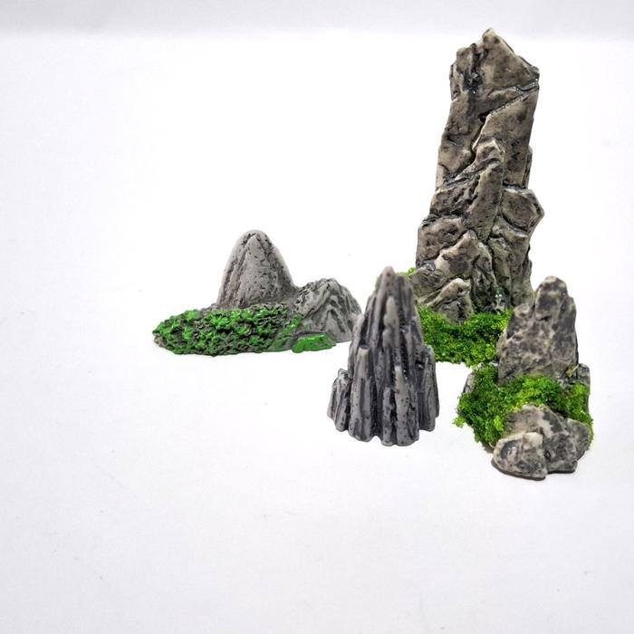 Jual Miniatur Tebing Untuk Maket Terarrium Dioarama OO105 | Shopee ...