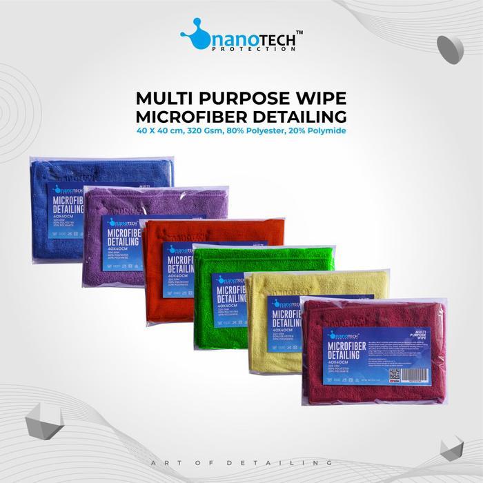 Jual Lap Microfiber Premium Quality 40X40 Cm - Multi Puspose Wipe ...