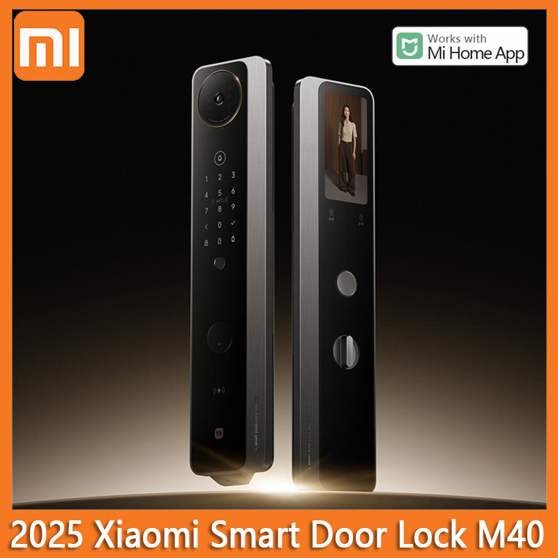 Jual 2025 Xiaomi Smart Door Lock M40 Face Recognition Fingerprint ...