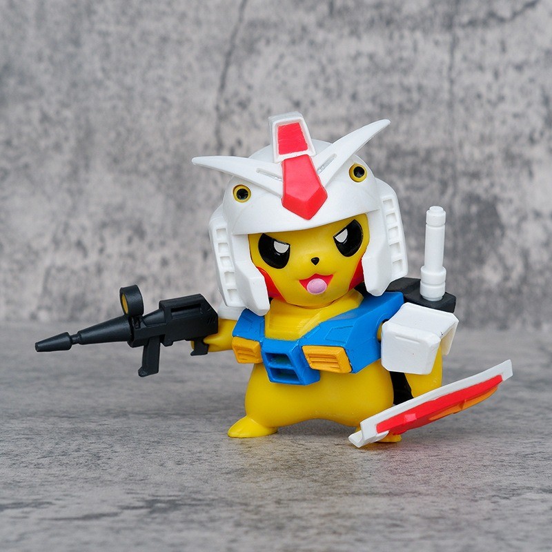 Jual Pokemon Anime Animation Peripheral Decoration Modeling Figure Cell ...