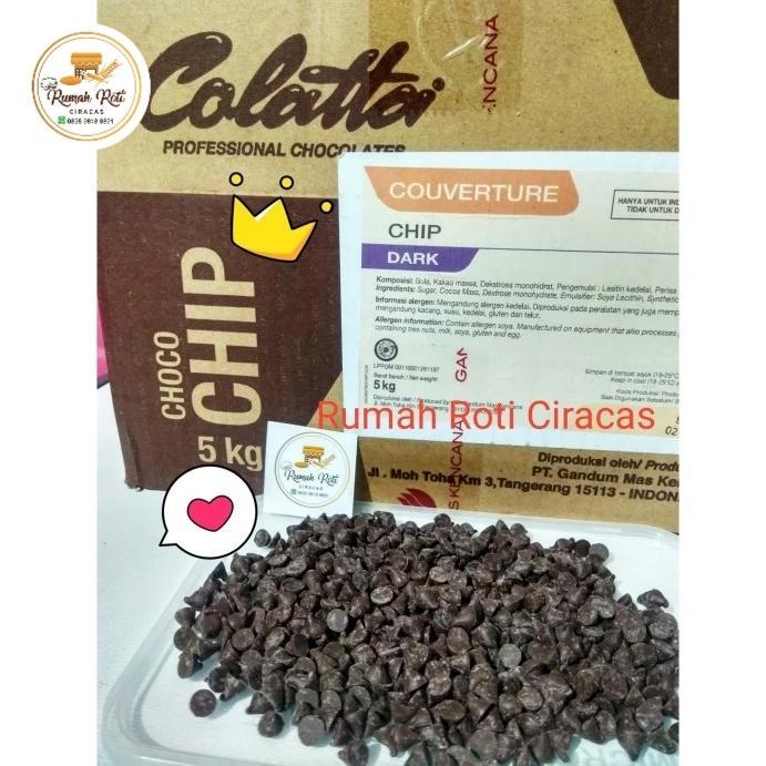 Jual MNTB CHOC CHIPS COLATTA COUVERTURE REPACK CHOC CHIP COLATA ...
