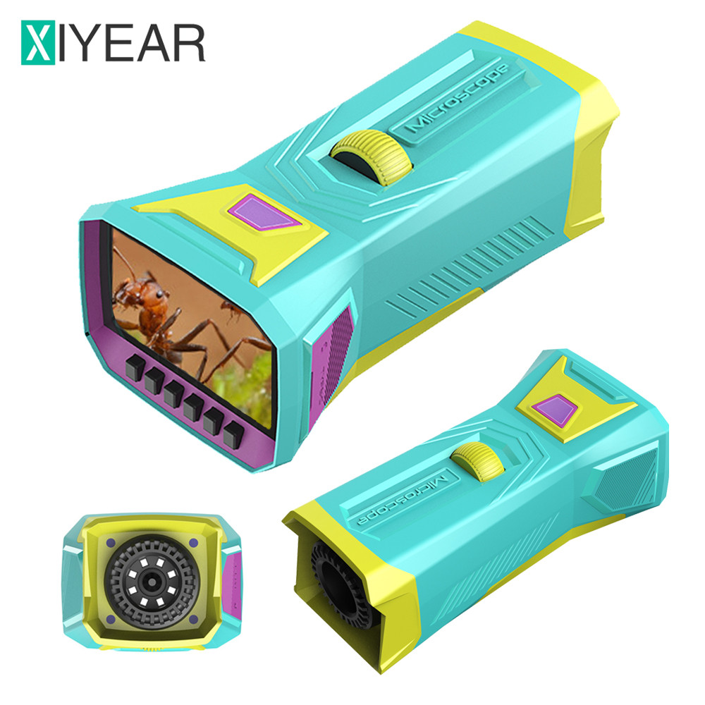 Jual Handheld Microscope Children Science Microscope With 800X ...