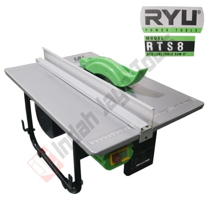 Jual RYU RTS 8 Table Saw 8 Inch - Mesin Potong Gergaji Kayu Meja Duduk ...