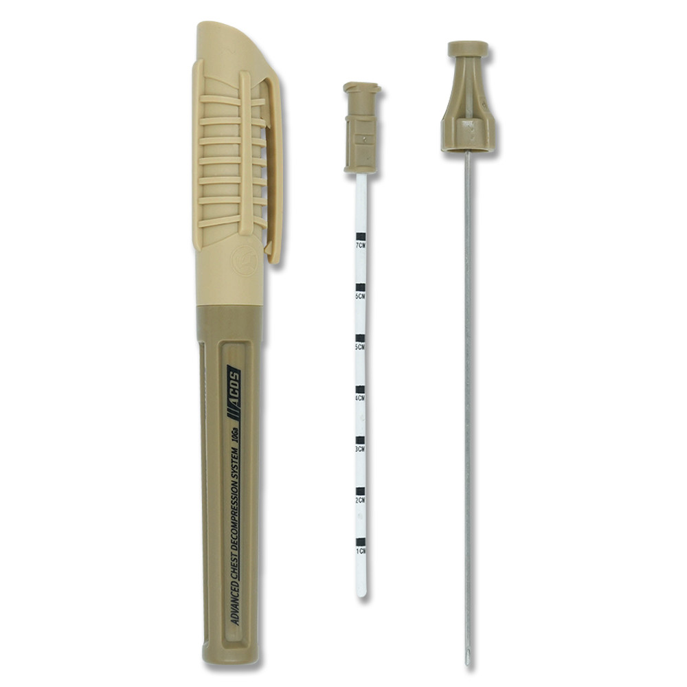 Jual RHINO RESCUE 14ga Needle Decompression Kit Pneumothorax Catheter ...
