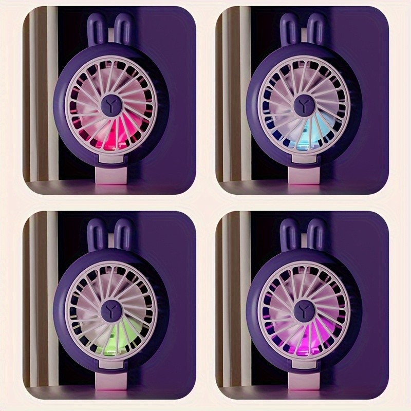 Jual Handheld Mini Fan USB Cartoon Watch Fan Portable Children's ...