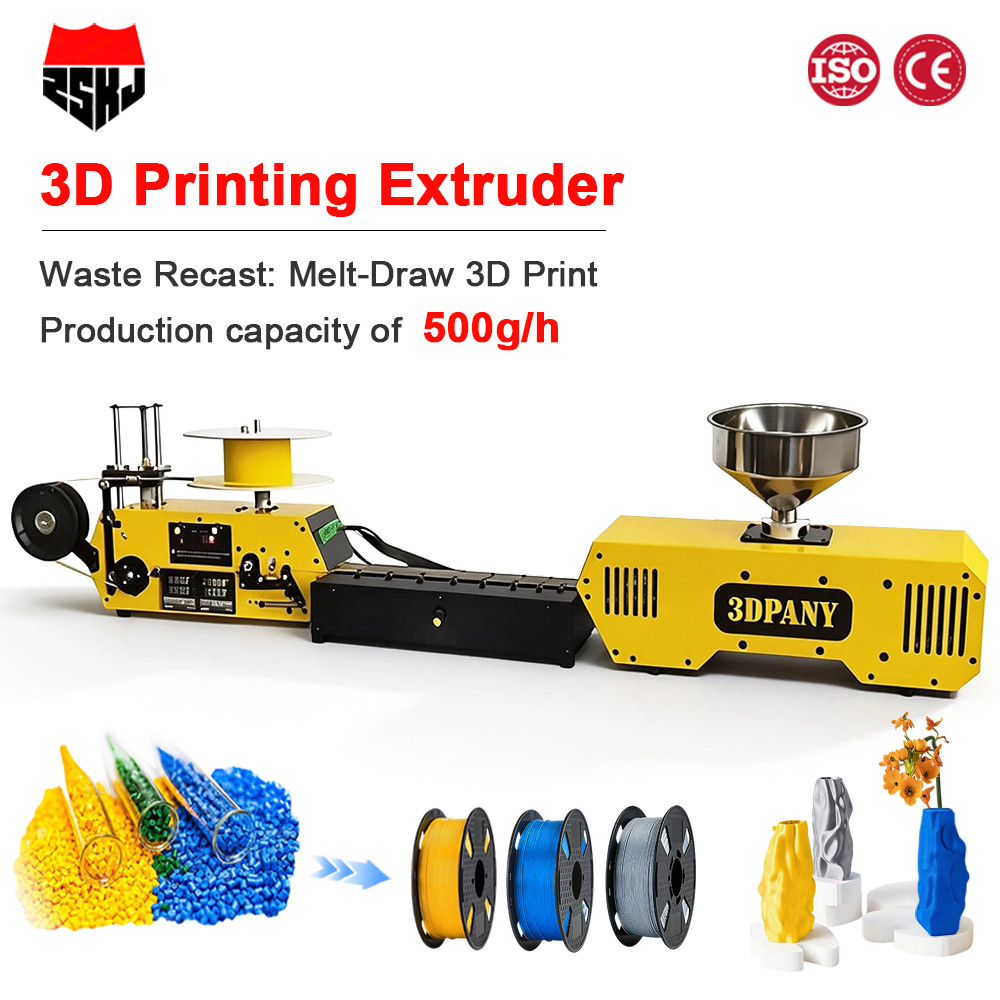 Jual HT400 Desktop Extruder 3D Printing Filament Maker For 3D Filament ...