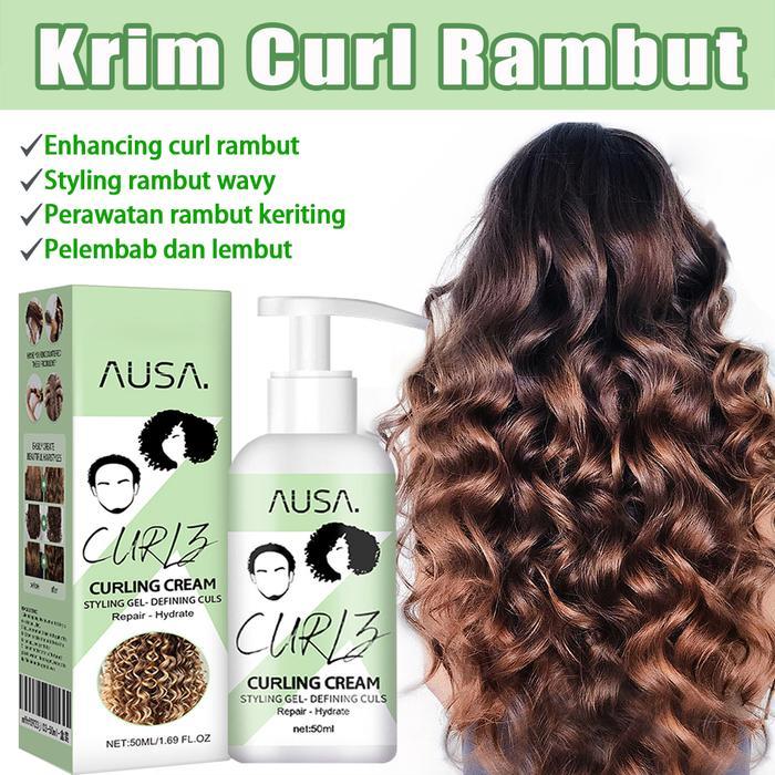 Jual Krim Curl Rambut Enhancing Curling Cream 50ml Untuk Pria Dan ...