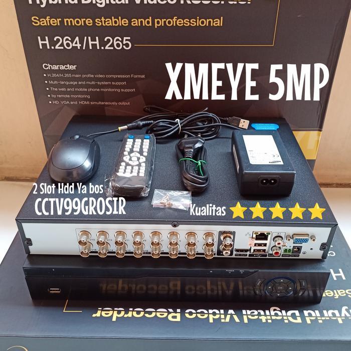 Jual Dvr 16Ch Recorder Cctv 1080P Body Besar 16 Channel ( For 2Hdd ...