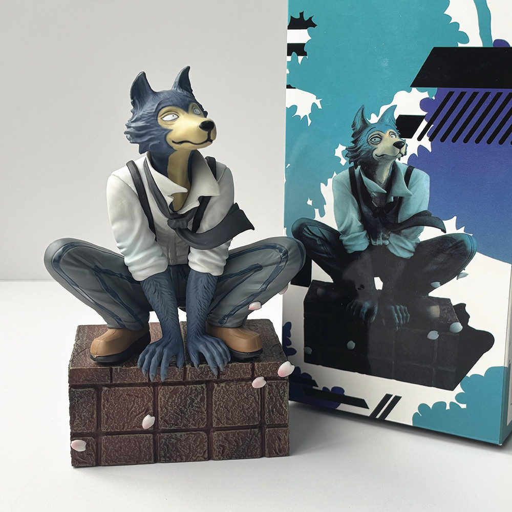 Jual Beastars Legoshi Timber Wolf Anime Figure Collection Kids Toys ...