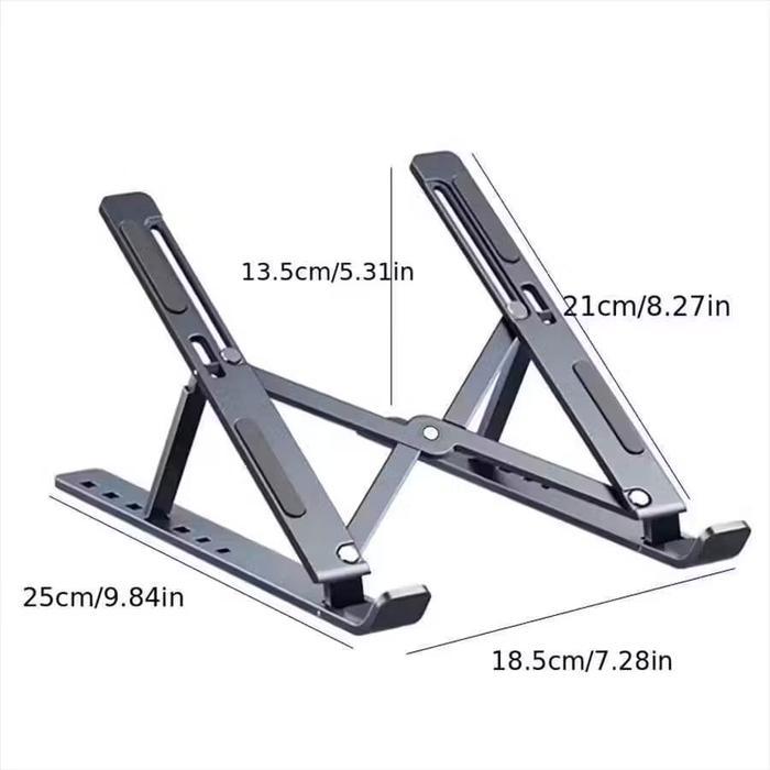 Jual (COD) Stand Holder Stand Laptop Alumunium Dudukan untuk Laptop ...