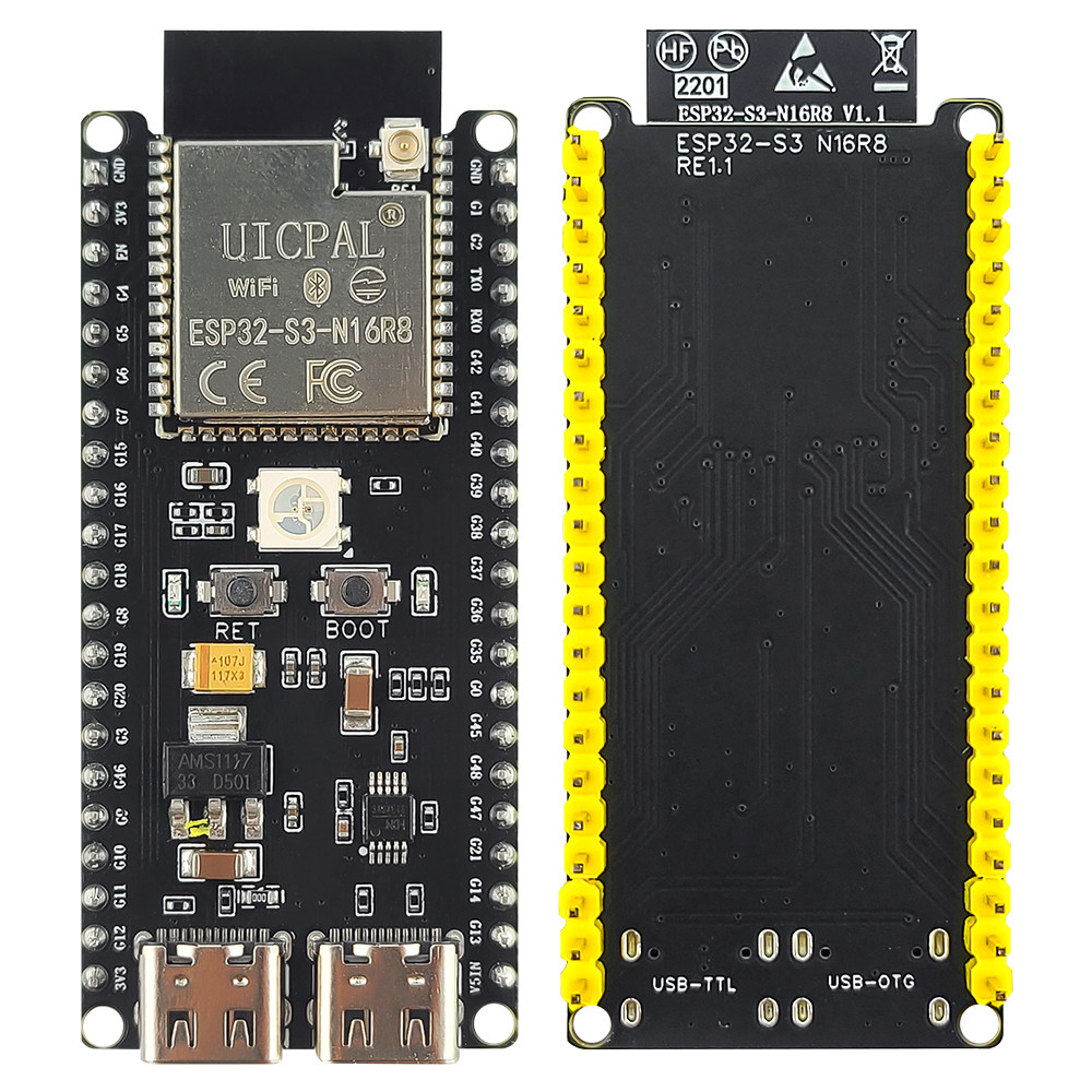 Jual ESP32-S3-DevKitC-1 Development Board BT 2.4G Wifi Module for ...