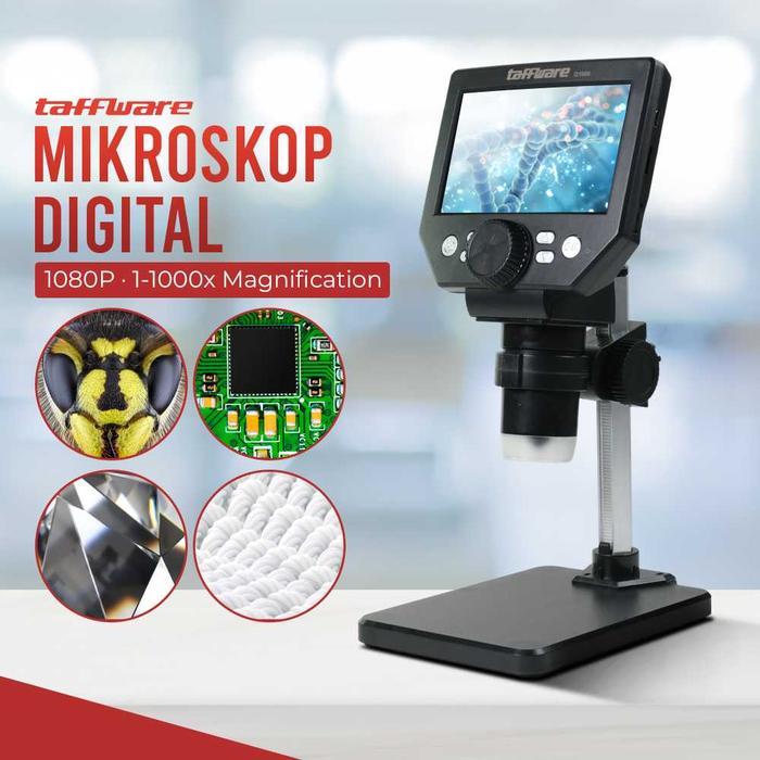 Jual Mikroskop Microscope Digital 1000X Monitor Stand - G1000 | Shopee ...
