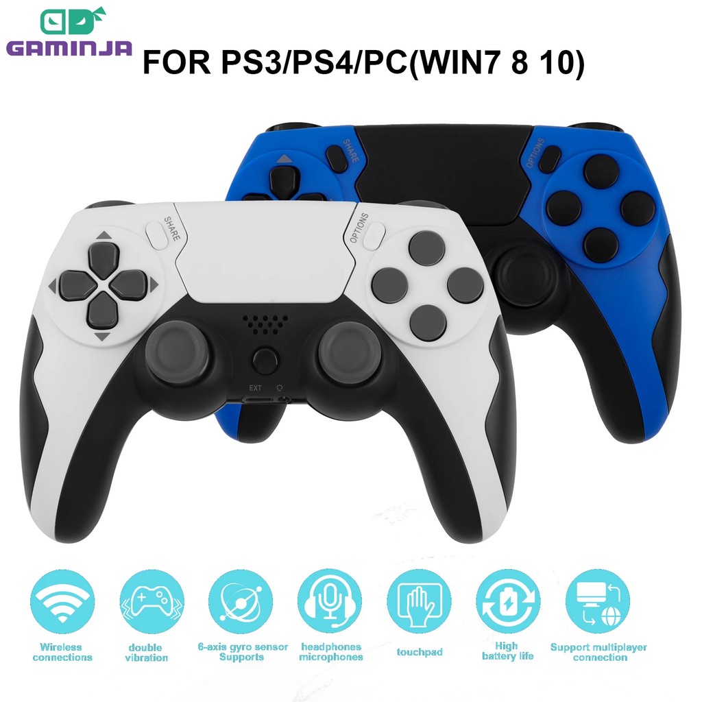 Jual GAMINJA P48 Wireless Controller BT Gamepad Double Vibration No ...