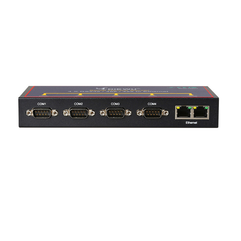 Jual PROMO Industrial 4 Ports Serial Device Server Converter Ethernet ...