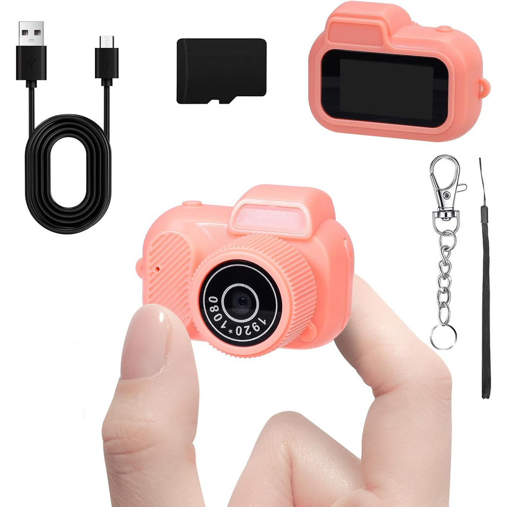 Jual 8MP Mini Keychain Camera Photo Tiny Digital Body Cameras Thumb Cam ...