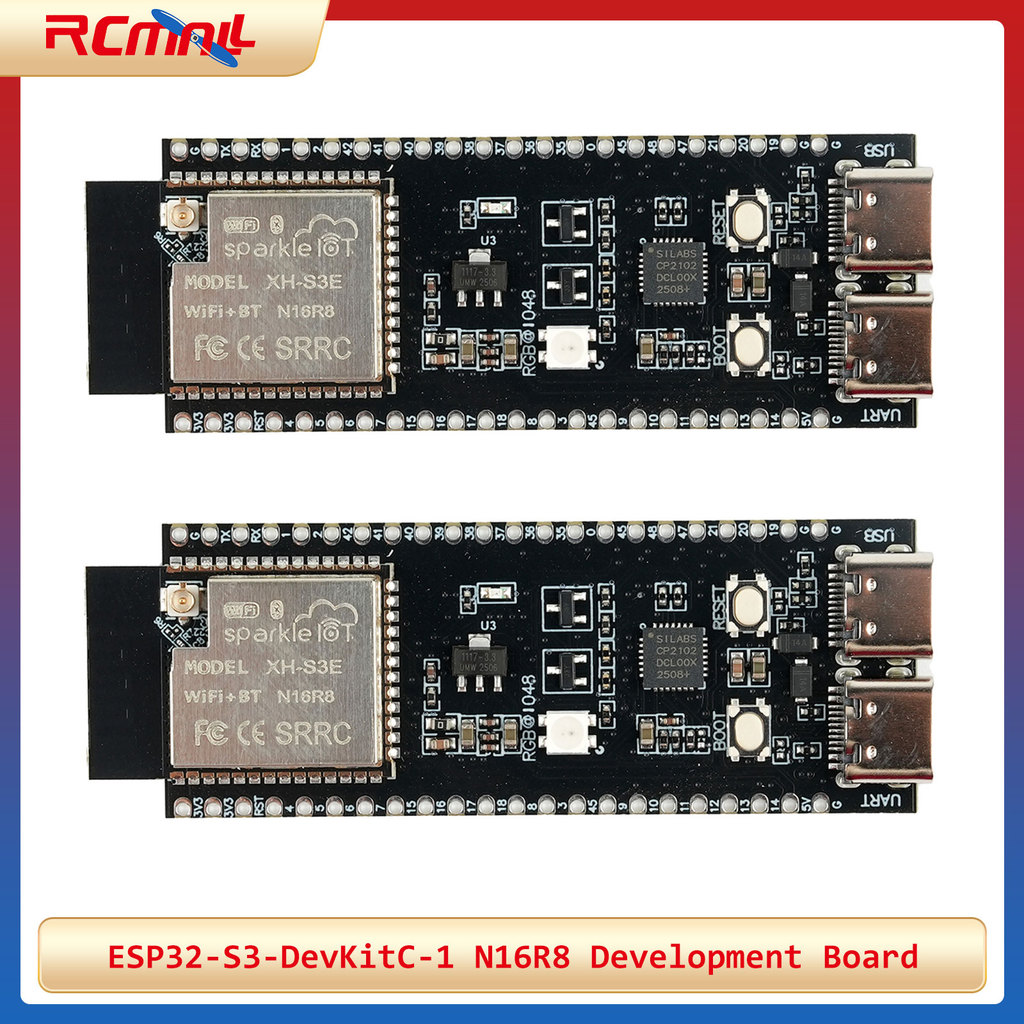 Jual 2PCS ESP32-S3-DevKitC-1 N16R8 Development Board ESP32-S3 Wi-Fi BLE ...