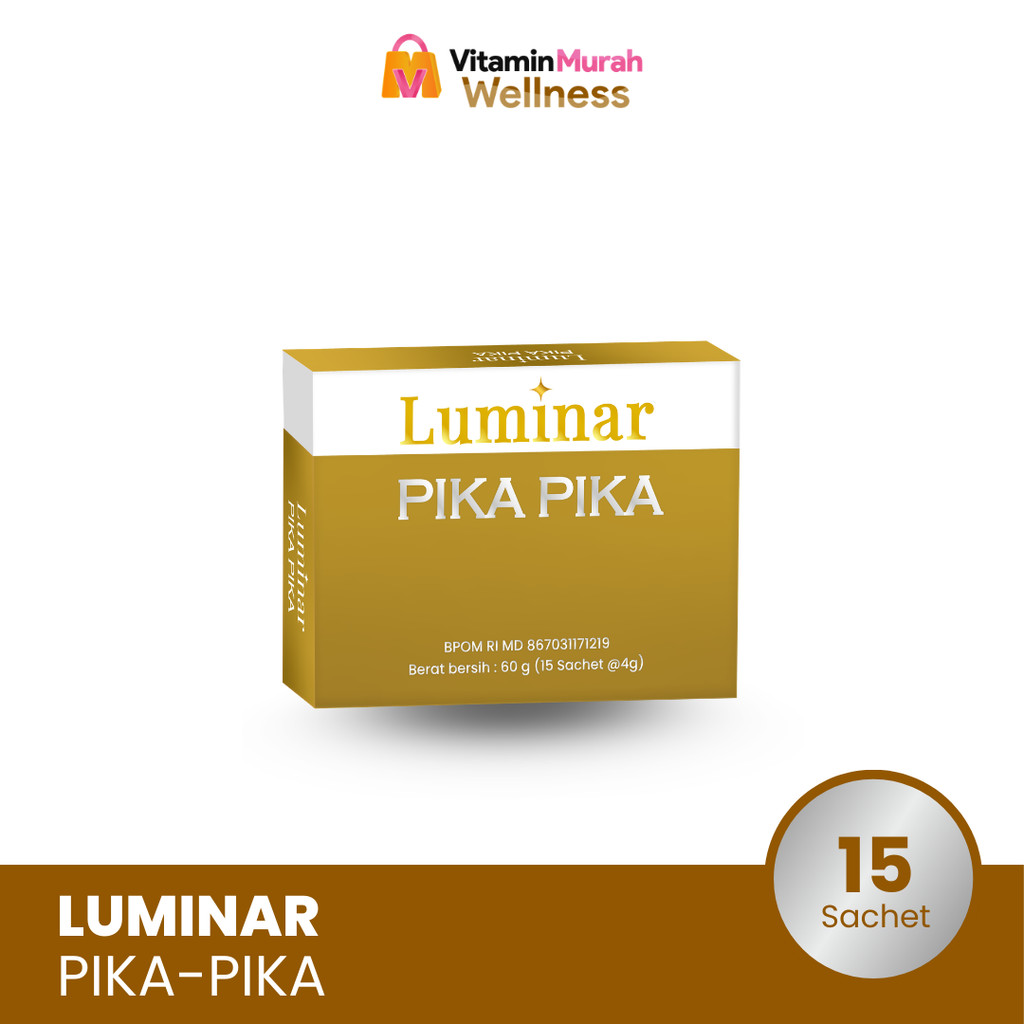 Jual LUMINAR PIKA-PIKA 1 BOX ISI 15 SACHET @4gr - SUPLEMEN KECANTIKAN ...