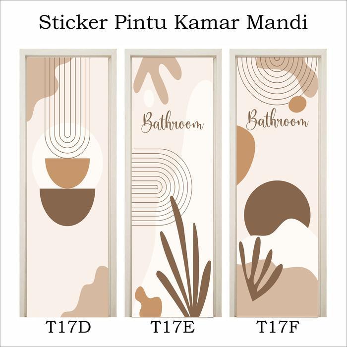 Jual Sticker Pintu Kamar Mandi , Sticker Pintu Toilet stiker | Shopee ...