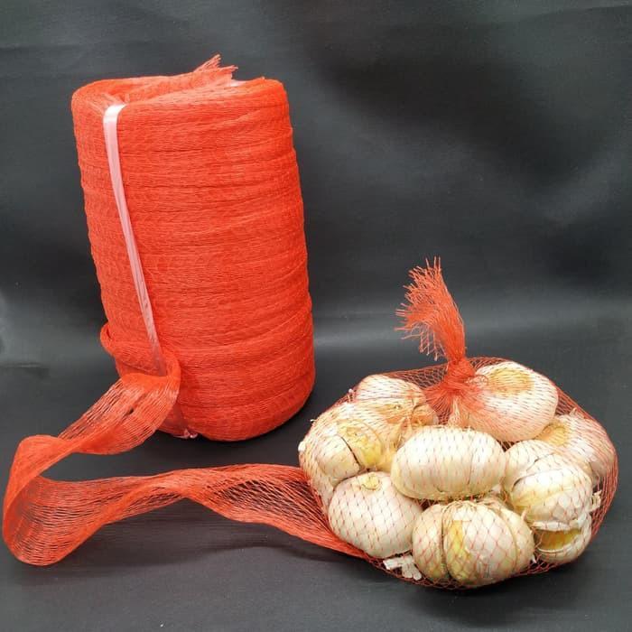 Jual ASLI Kantong Jaring Untuk Buah Polynet Merah / Kuning Jaring Sayur ...