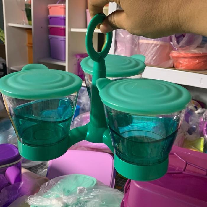Jual Eleganzia condimate tupperware piring saji | Shopee Indonesia
