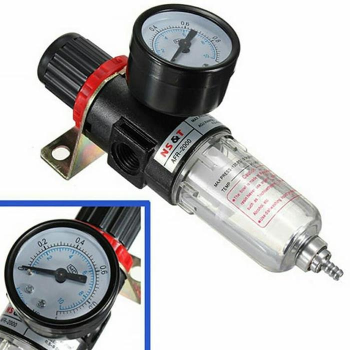 Jual AFR2000 air filter regulator AFR 2000 filter kompresor 1/4 inch ...