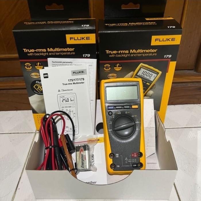 Jual Fluke 179 True RMS Digital Multimeter Original (USA) | Shopee ...