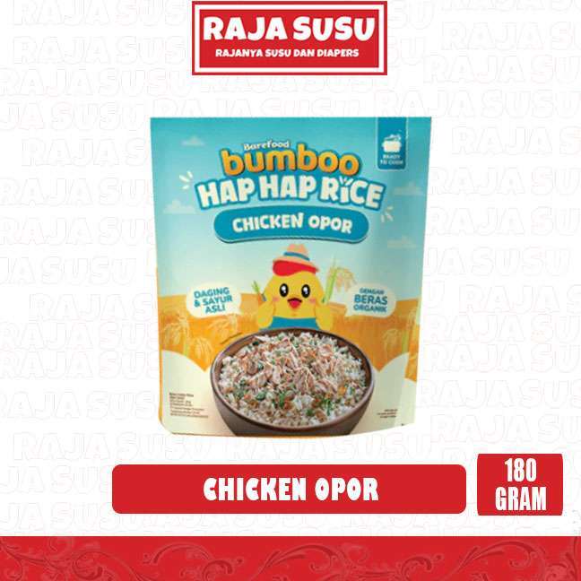 Jual BUMBOO HAP HAP RICE CHICKEN OPOR 180GR - RAJA SUSU | Shopee Indonesia