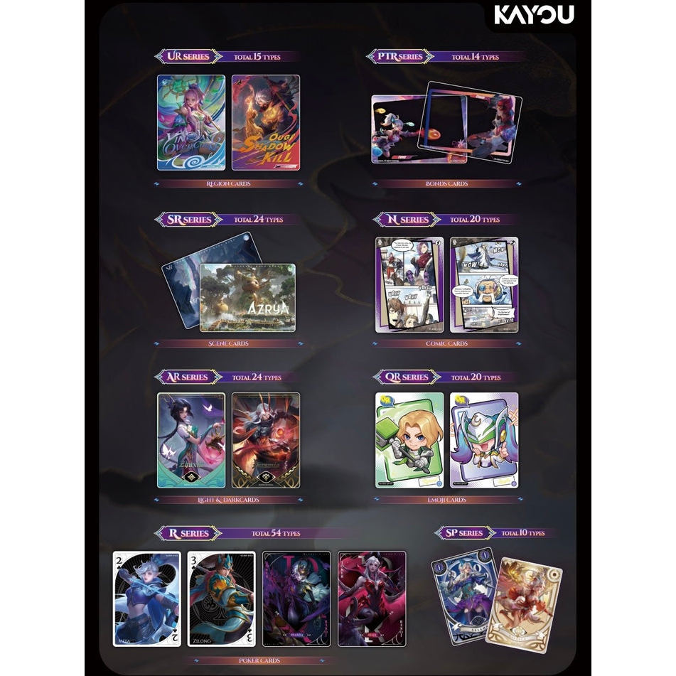 Jual KAYOU Genuine Mobile Legends Bang Bang Card Hand of Destiny Series ...