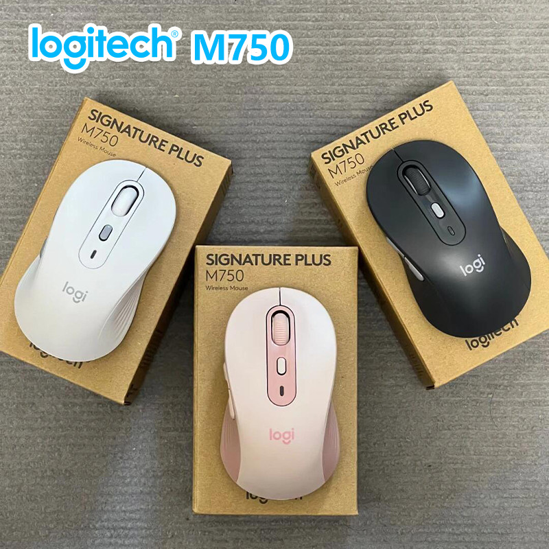 Jual Logitech M750 Wireless Mouse Ergonomic Design Multi-Device ...