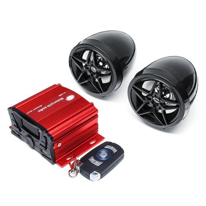 Jual MOTORYCLE AUDIO REMOTE SOUND SYSTEM MENDUKUNG SD USB MP3 PLAYER FM ...