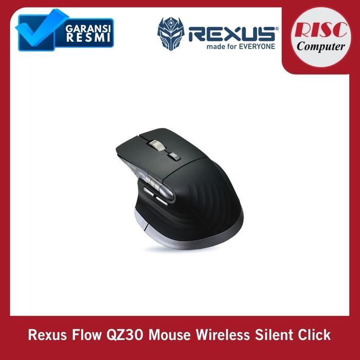 Jual BERGARANSI Rexus Flow QZ30 Mouse Office Wireless Bluetooth ...