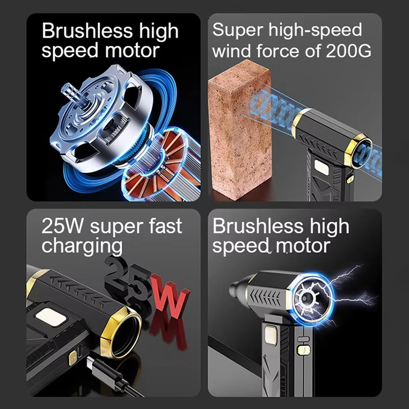 Jual 1000000RPM Violent Fan Super Powerful Air Blower Vacuum Blowing ...