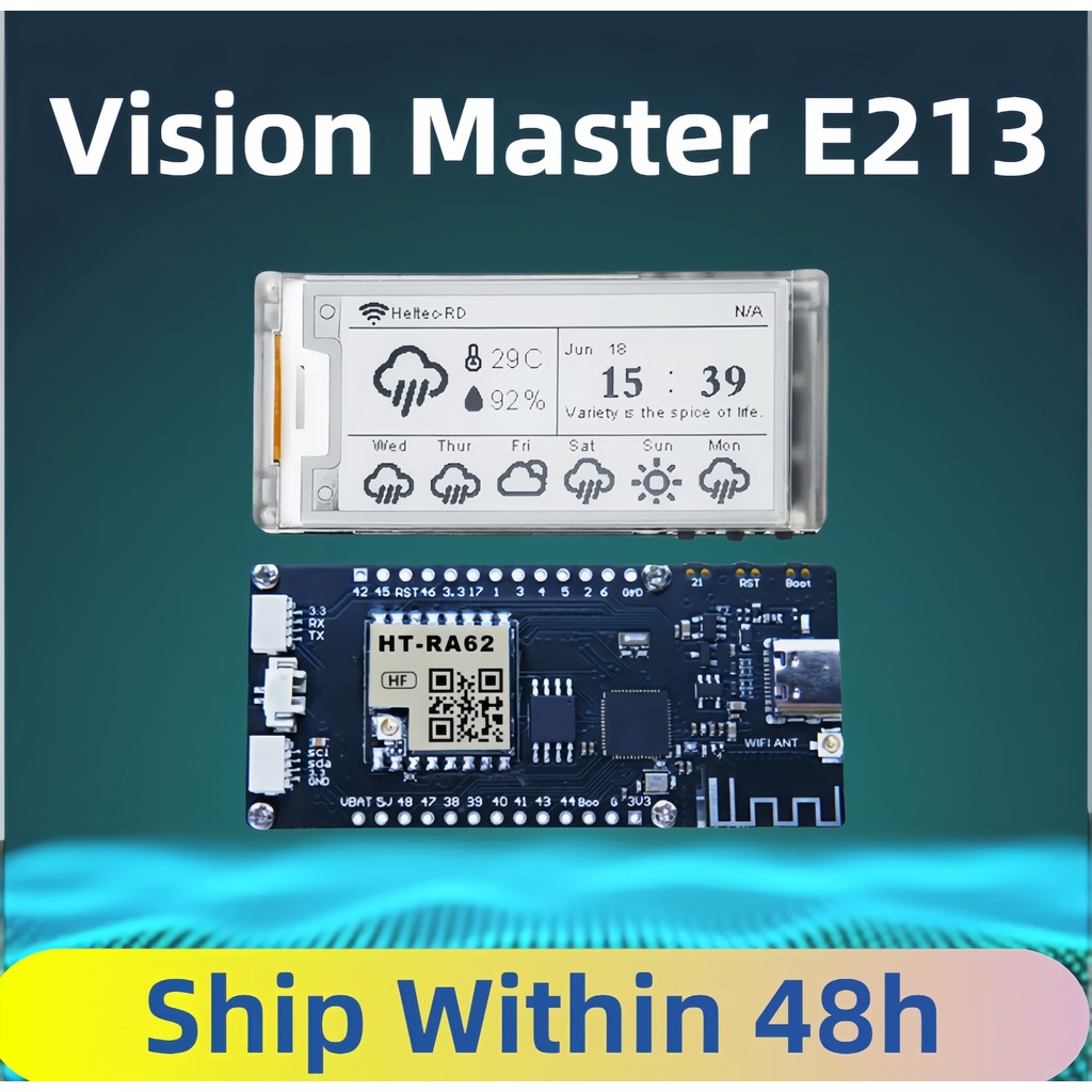 Jual Heltec E213 2.13-inch E-Ink Display Meshtastic LoRa Arduino ESP32 ...