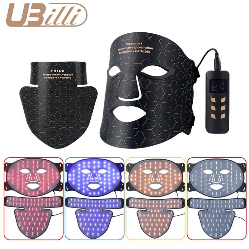 Jual LED Photon Beauty Infrared Mask Instrument USB Electronic Mask ...