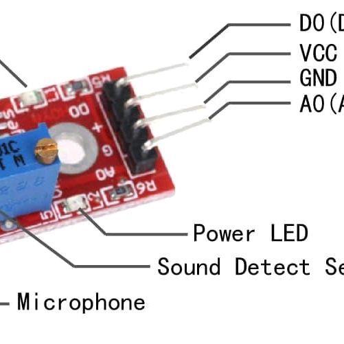 Jual "New" KY-037 SOUND DETECTION MICROPHONE SENSOR SUARA ( ARDUINO ...