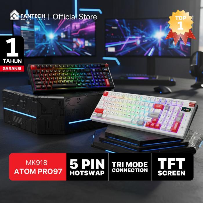 Jual Fantech ATOM PRO SERIES Wireless Keyboard Mechanical Gaming ...