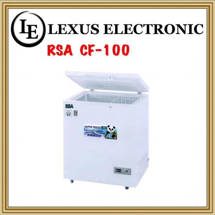 Jual CF-100 CF100 CF 100 CHEST FREEZER 100 LITER CHEST FREEZER RSA ...