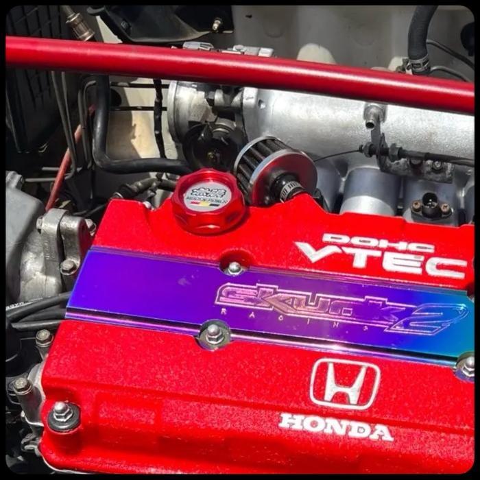 Jual (COD) MUGEN POWER Oil Cap JDM Tutup Oli Mesin Mobil Honda ...