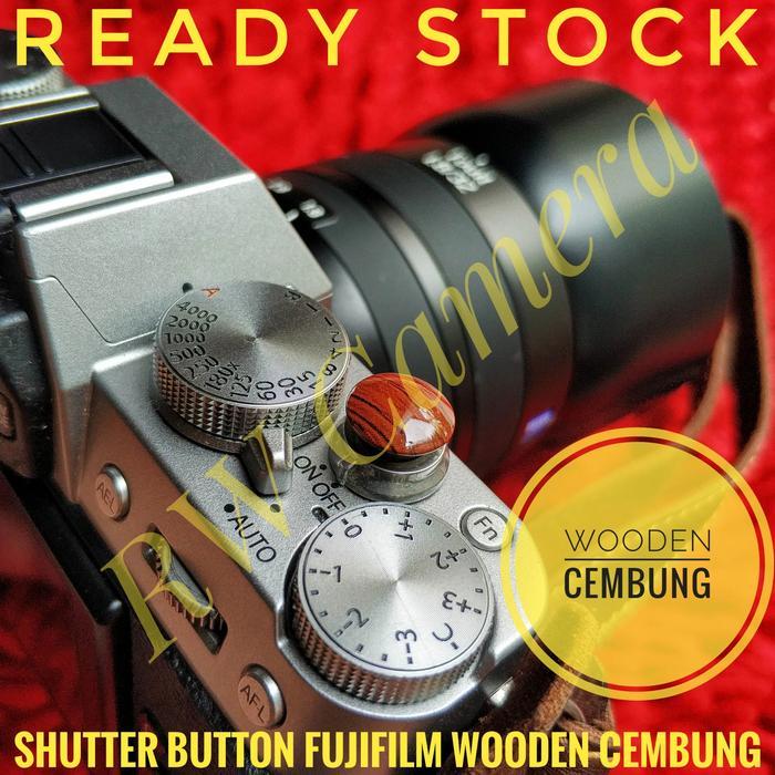 Jual Promo Shutter Button Wooden Kayu Fujifilm Fuji Xt20 Xt2 Xt3 Xt4 ...