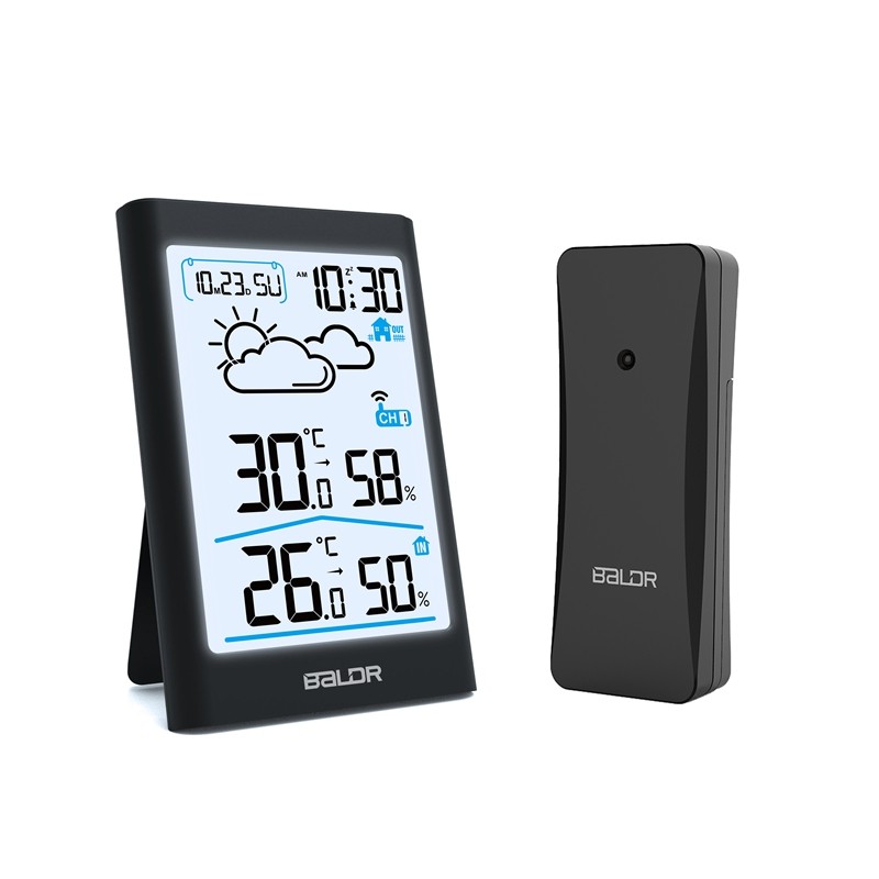 Jual Baldr Stasiun Cuaca Digital Termometer Higrometer Dalam Ruangan ...