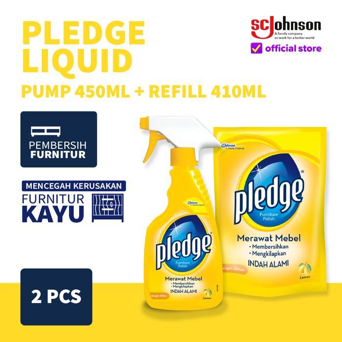 Jual Pledge Liquid Pump 450mL + Refill 410mL | Shopee Indonesia