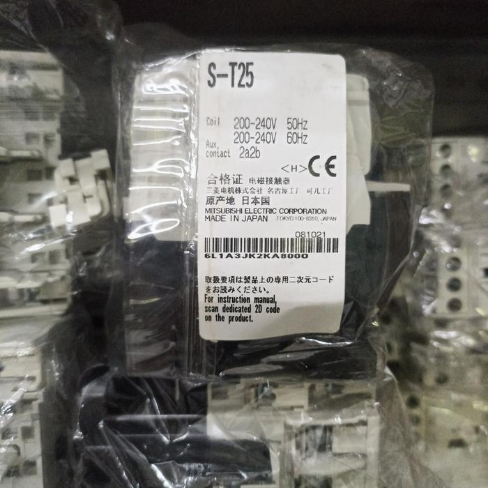 Jual Contactor Mitsubishi S-T25 ST25 220V Original | Shopee Indonesia